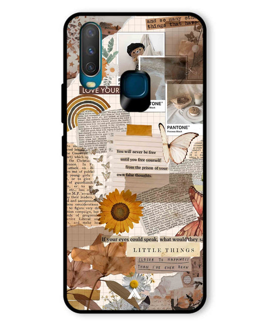 Little Things Metal Back Cover Phone Case for Vivo Y11