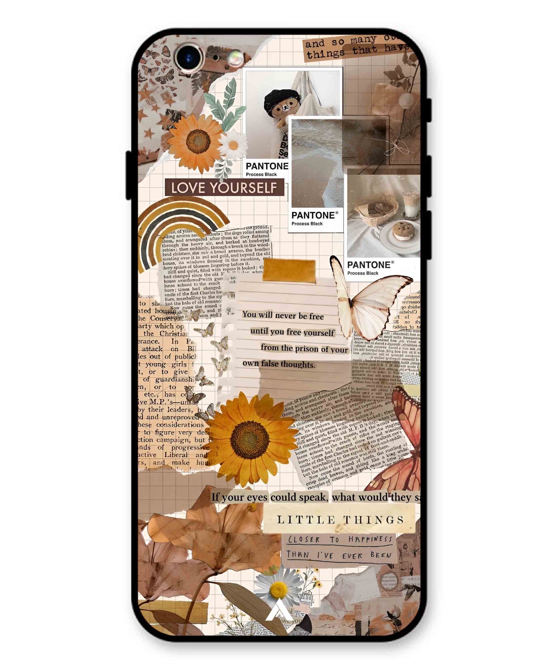 Little Things Metal Back Cover Phone Case for iPhone 11