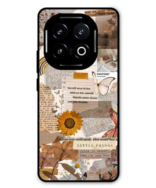 Little Things Metal Back Cover Phone Case for iQOO 13