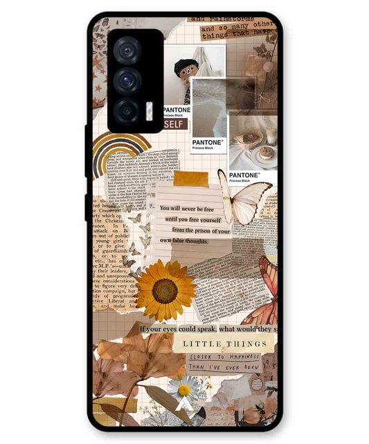 Little Things Metal Back Cover Phone Case for iQOO Neo 5