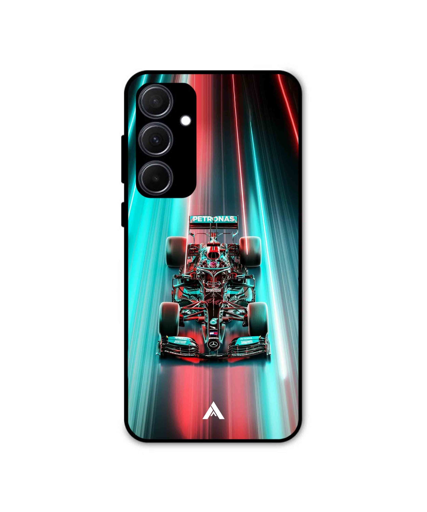 Mercedes AMG Petronas F1 02 Metal Back Cover Phone Case