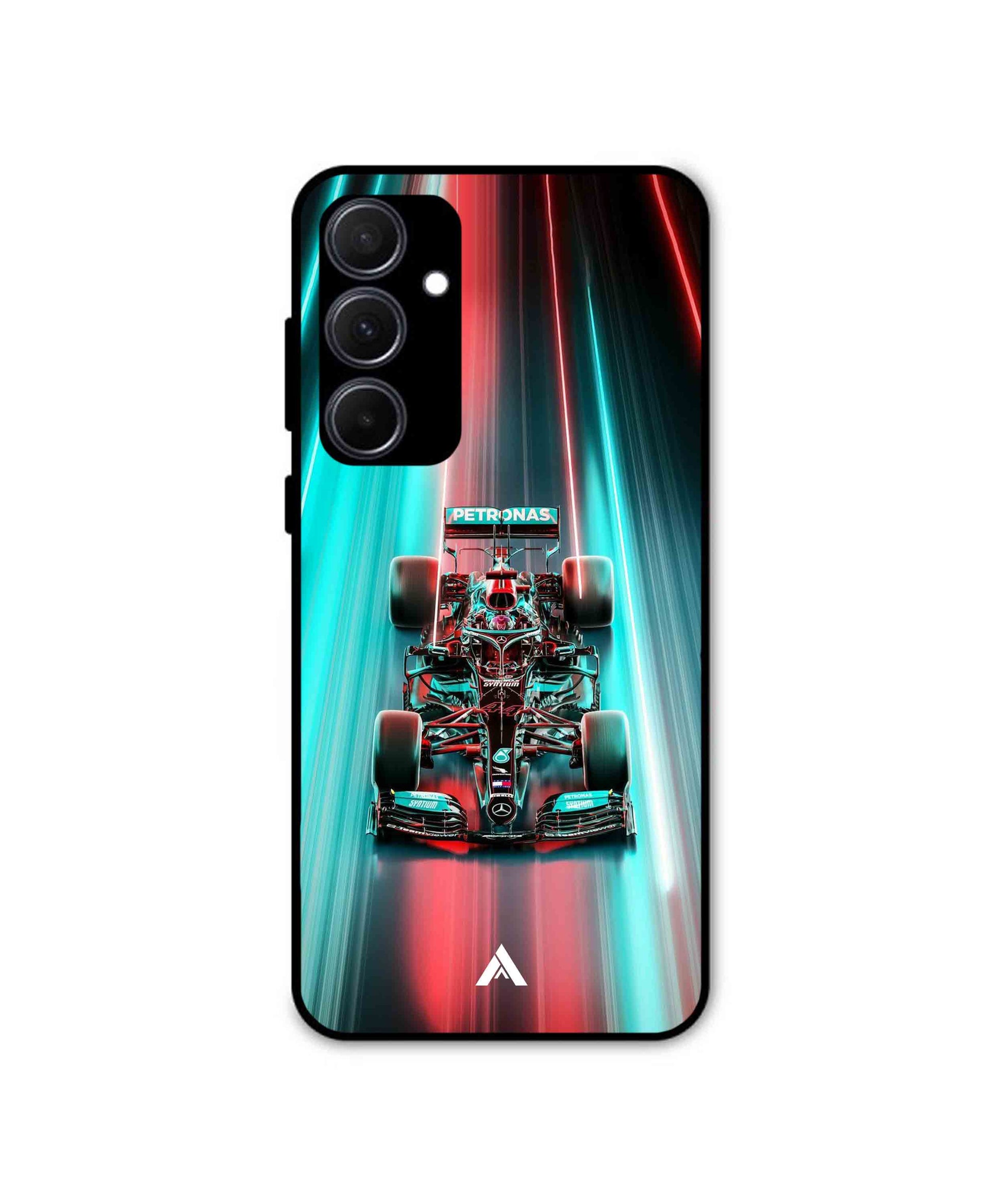 Mercedes AMG Petronas F1 02 Metal Back Cover Phone Case