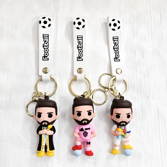 Messi Footballer 3D Keychain - Ascension Store