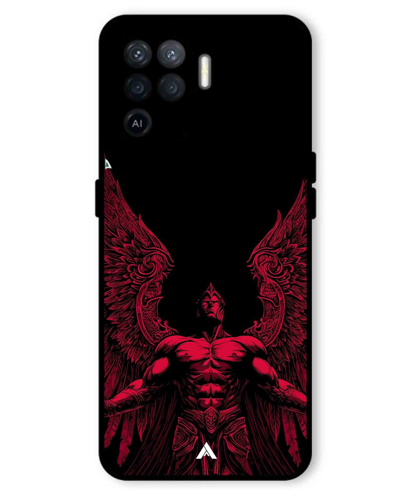 Motivation 17 Metal Back Cover Phone Case for Oppo F19 Pro