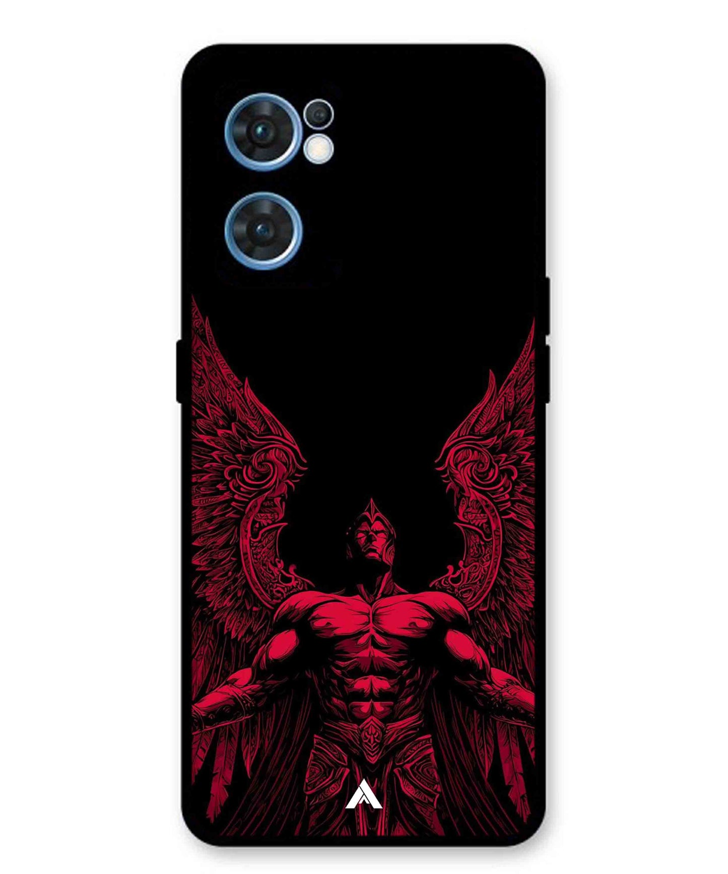 Motivation 17 Metal Back Cover Phone Case for Oppo F21 Pro 4G