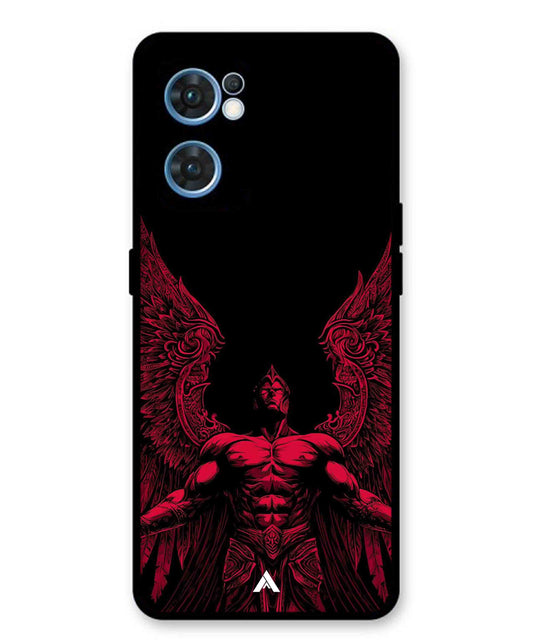 Motivation 17 Metal Back Cover Phone Case for Oppo F21 Pro 4G