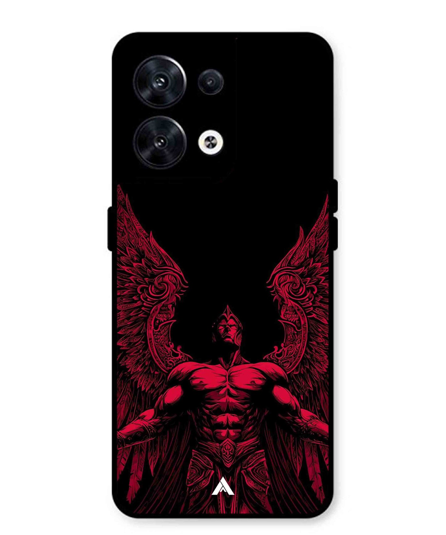Motivation 17 Metal Back Cover Phone Case for Oppo Reno 8