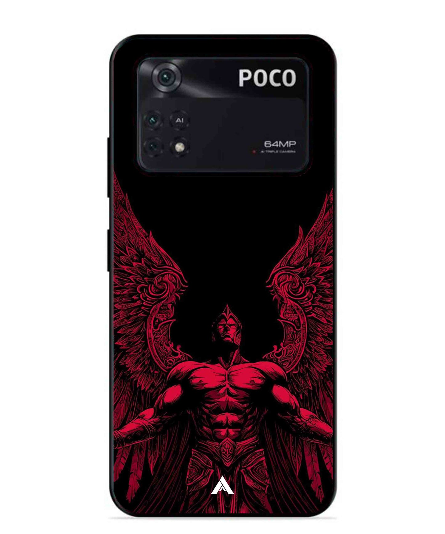 Motivation 17 Metal Back Cover Phone Case for Poco X4 Pro
