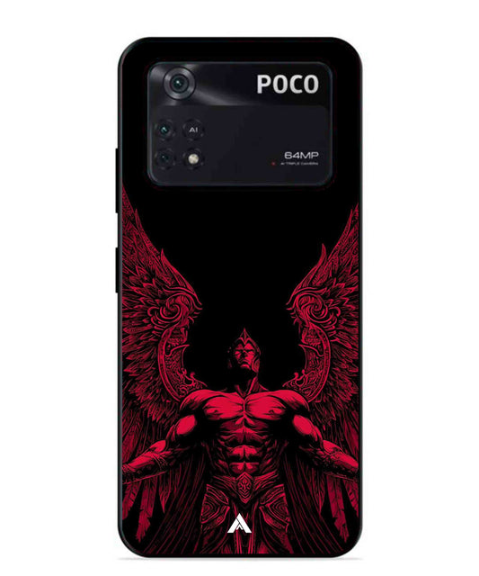Motivation 17 Metal Back Cover Phone Case for Poco X4 Pro
