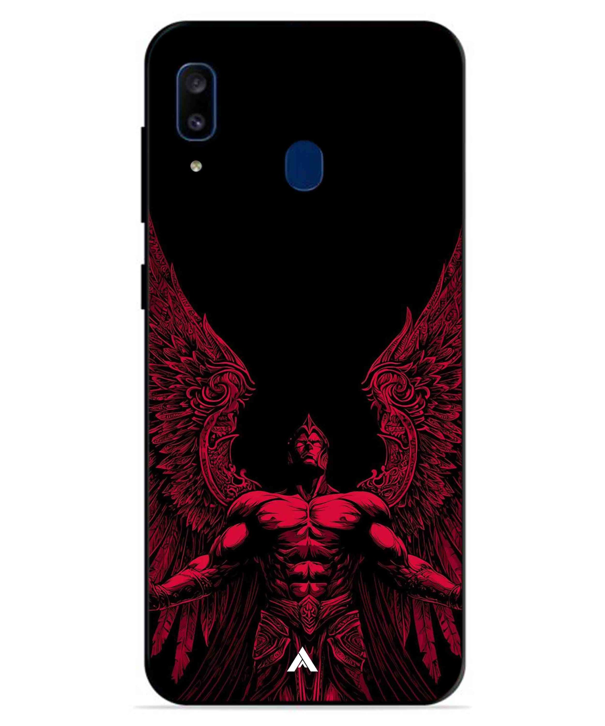 Motivation 17 Metal Back Cover Phone Case for Samsung Galaxy A20