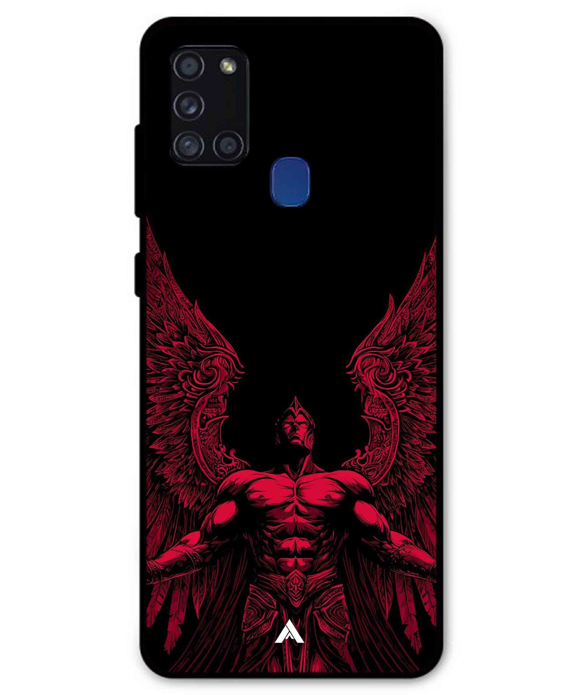 Motivation 17 Metal Back Cover Phone Case for Samsung Galaxy A21s