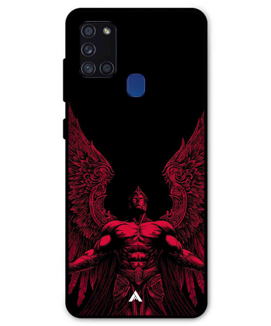 Motivation 17 Metal Back Cover Phone Case for Samsung Galaxy A21s