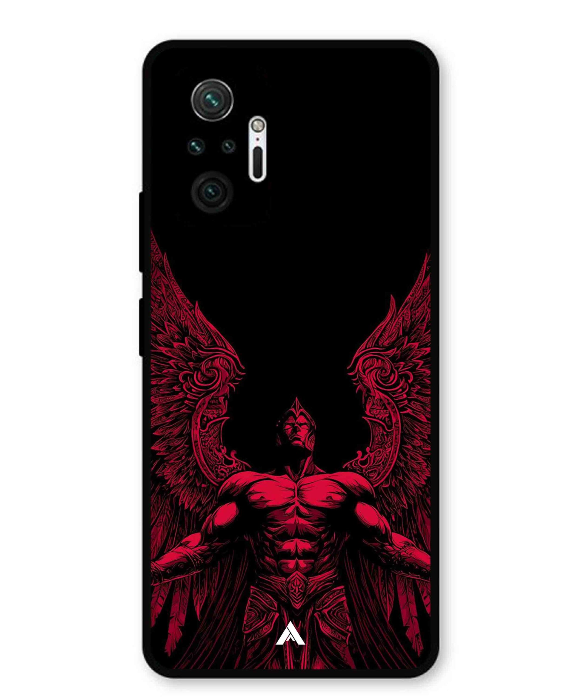 Motivation 17 Metal Back Cover Phone Case for Xiaomi Redmi Note 10 Pro