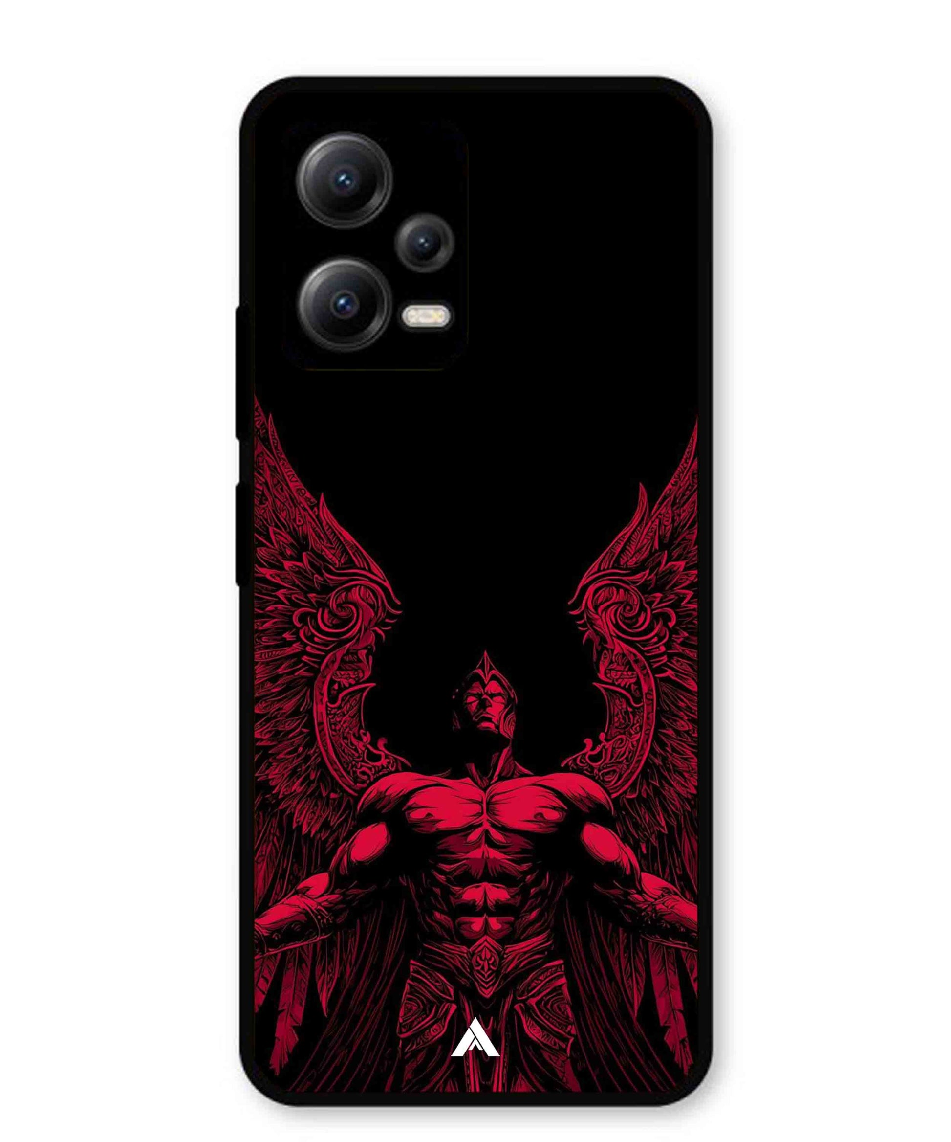 Motivation 17 Metal Back Cover Phone Case for Xiaomi Redmi Note 12 5G