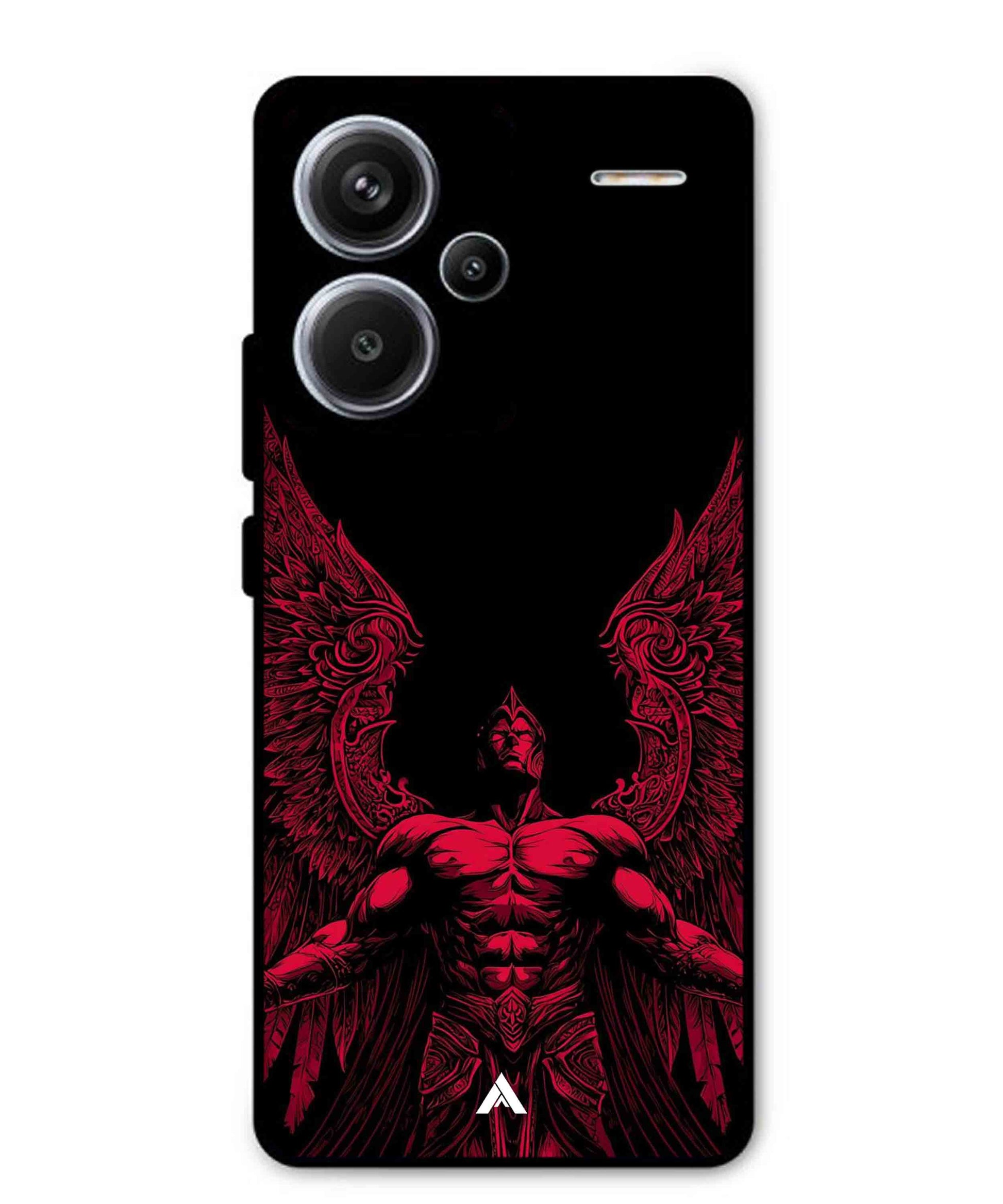 Motivation 17 Metal Back Cover Phone Case for Xiaomi Redmi Note 13 Pro Plus