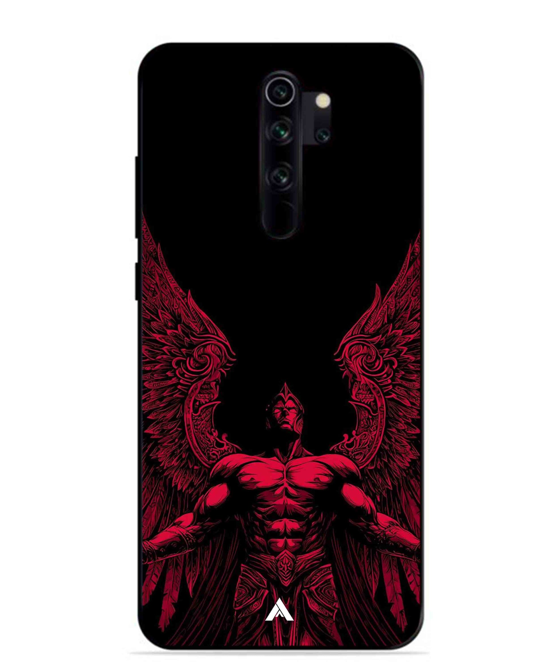 Motivation 17 Metal Back Cover Phone Case for Xiaomi Redmi Note 8 Pro