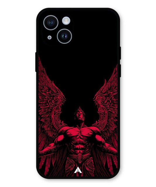 Motivation 17 Metal Back Cover Phone Case for iPhone 15 Plus