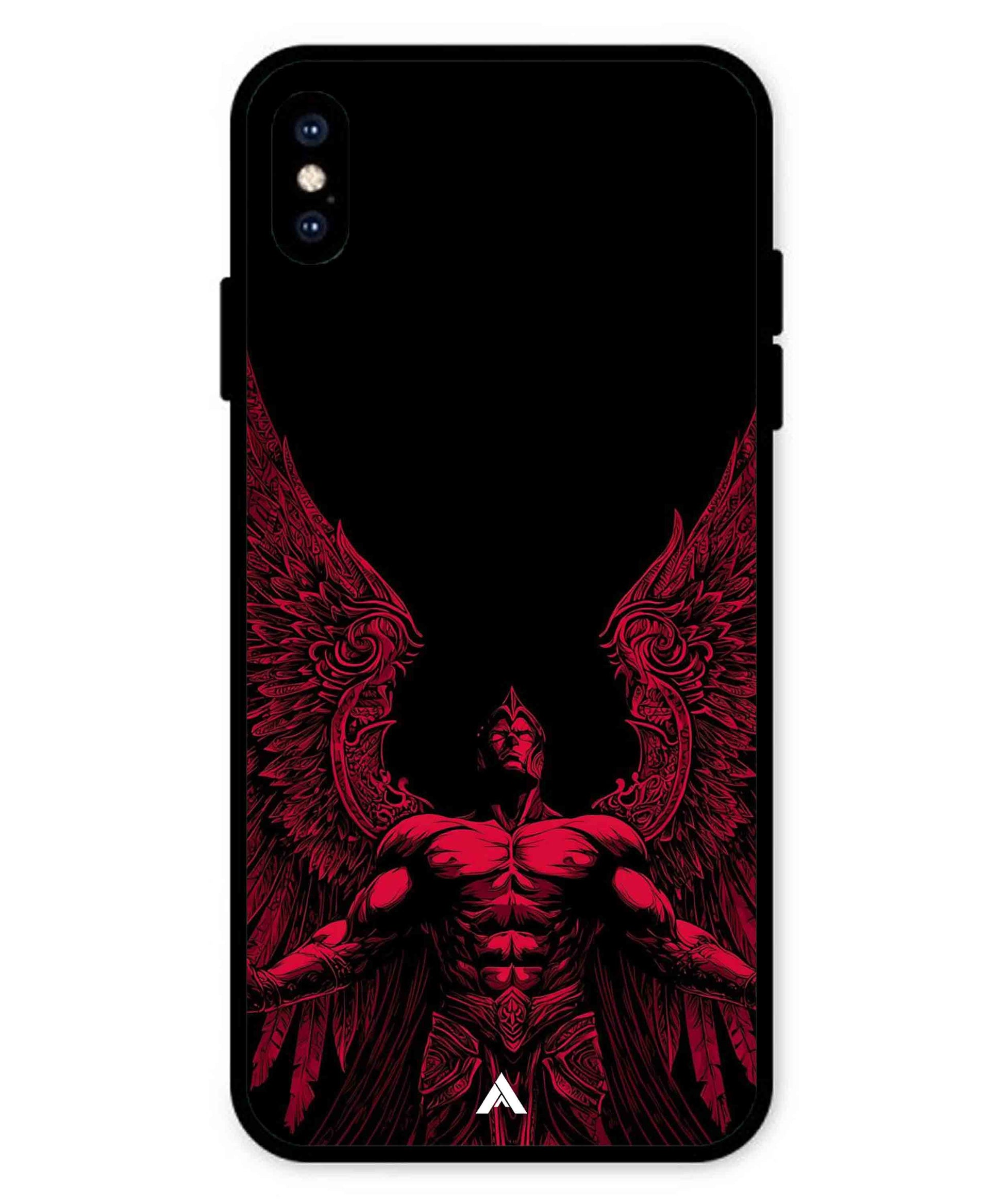 Motivation 17 Metal Back Cover Phone Case for iPhone Xs Max