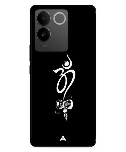 Om Namah Shivay Metal Back Cover Phone Case for IQOO Z7 Pro