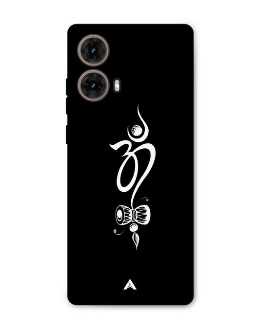 Om Namah Shivay Metal Back Cover Phone Case for Moto Edge 50 Fusion