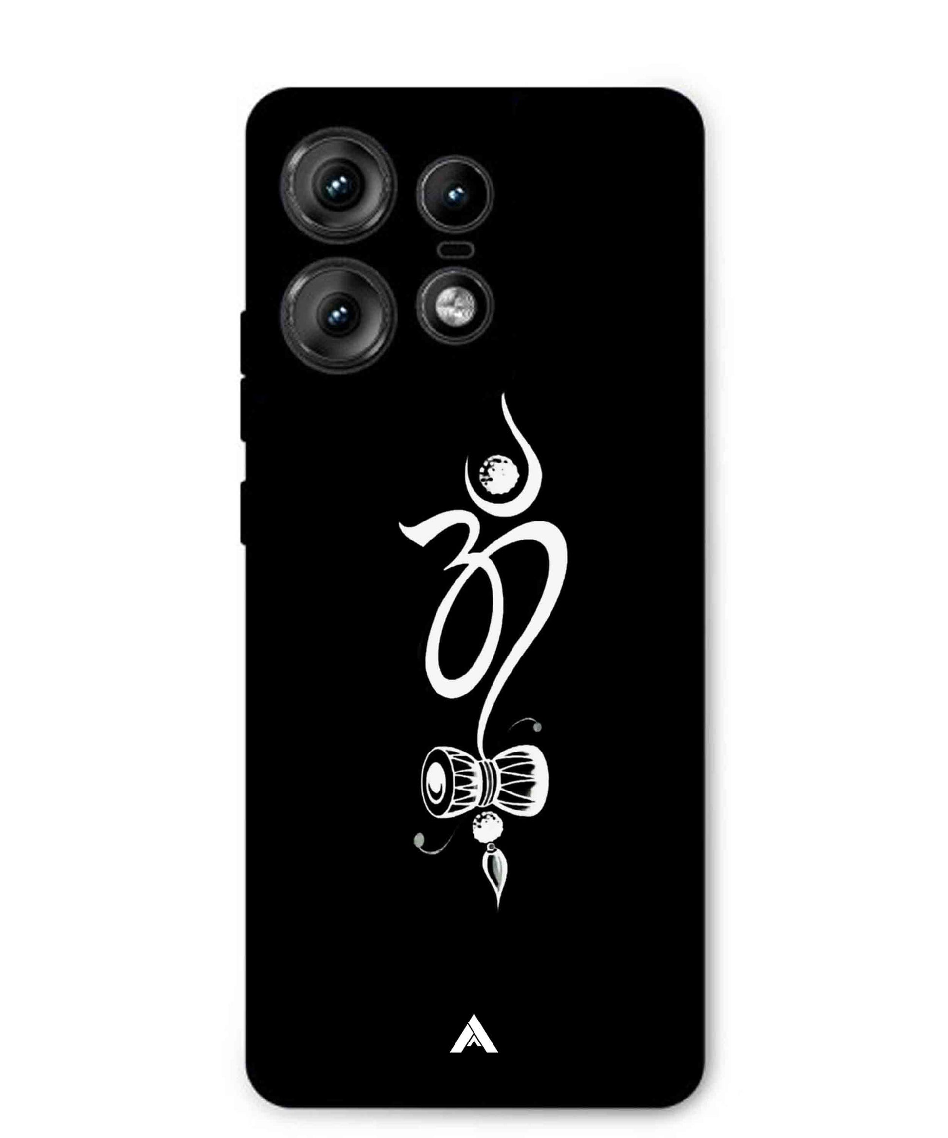Om Namah Shivay Metal Back Cover Phone Case for Moto Edge 50 Pro