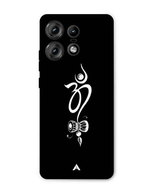 Om Namah Shivay Metal Back Cover Phone Case for Moto Edge 50 Pro
