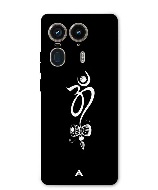 Om Namah Shivay Metal Back Cover Phone Case for Moto Edge 50 Ultra