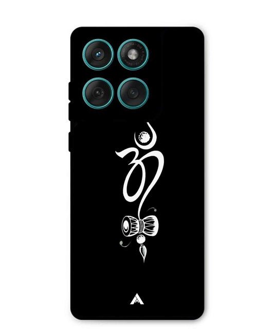 Om Namah Shivay Metal Back Cover Phone Case for Moto Edge 60 Fusion