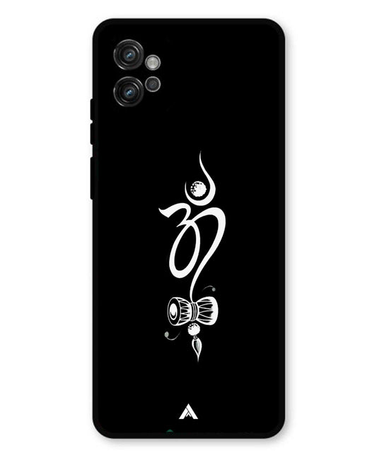 Om Namah Shivay Metal Back Cover Phone Case for Moto G32