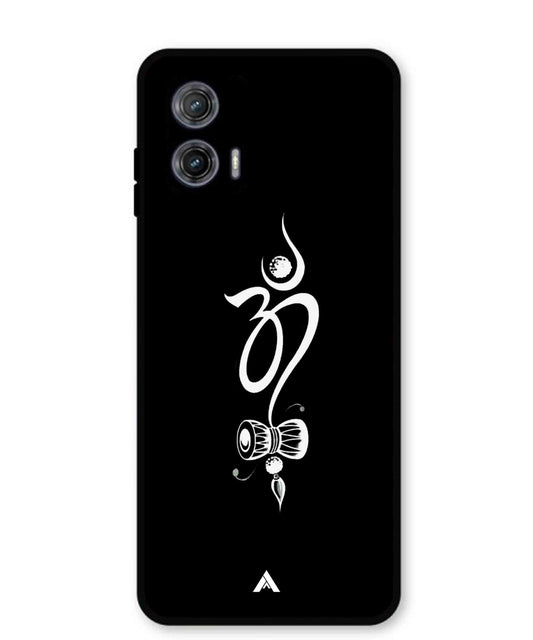 Om Namah Shivay Metal Back Cover Phone Case for Moto G73