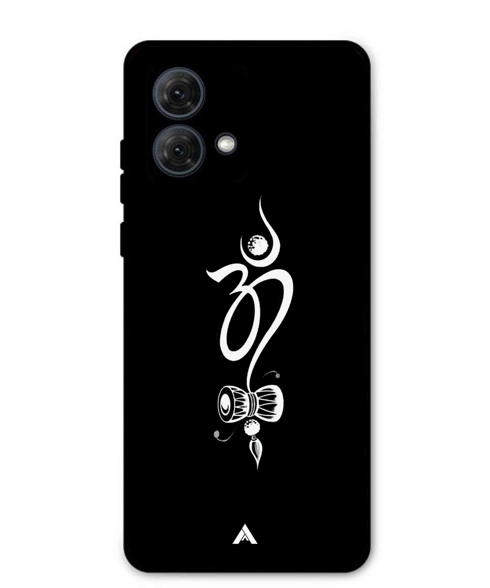 Om Namah Shivay Metal Back Cover Phone Case for Moto G84