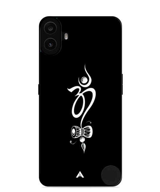 Om Namah Shivay Metal Back Cover Phone Case for Nothing CMF Phone 1