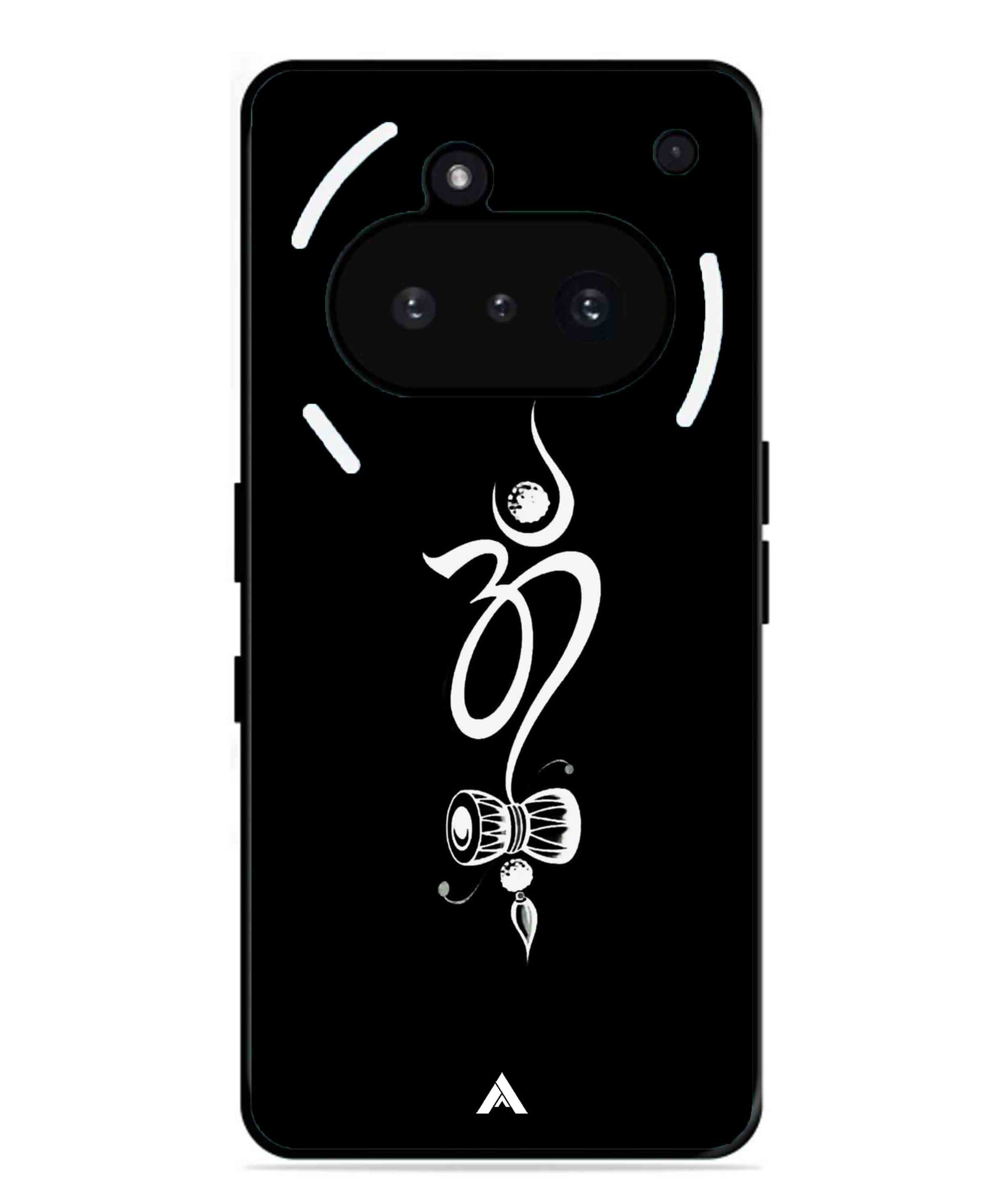 Om Namah Shivay Metal Back Cover Phone Case for Nothing Phone 3a