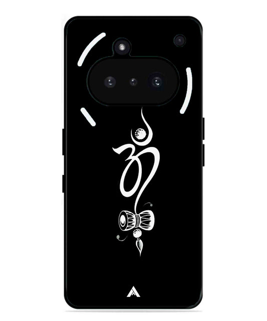 Om Namah Shivay Metal Back Cover Phone Case for Nothing Phone 3a