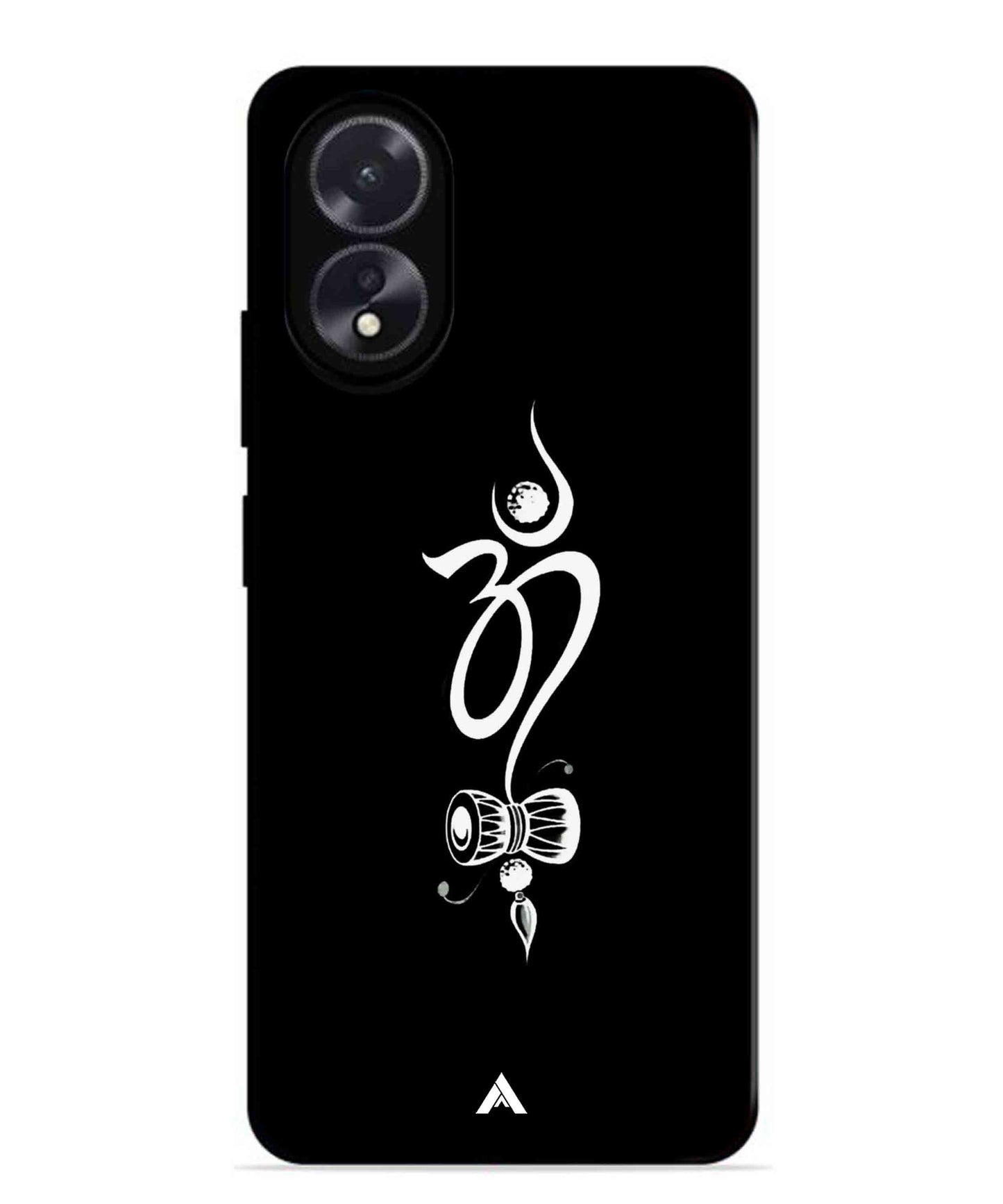 Om Namah Shivay Metal Back Cover Phone Case for Oppo A18