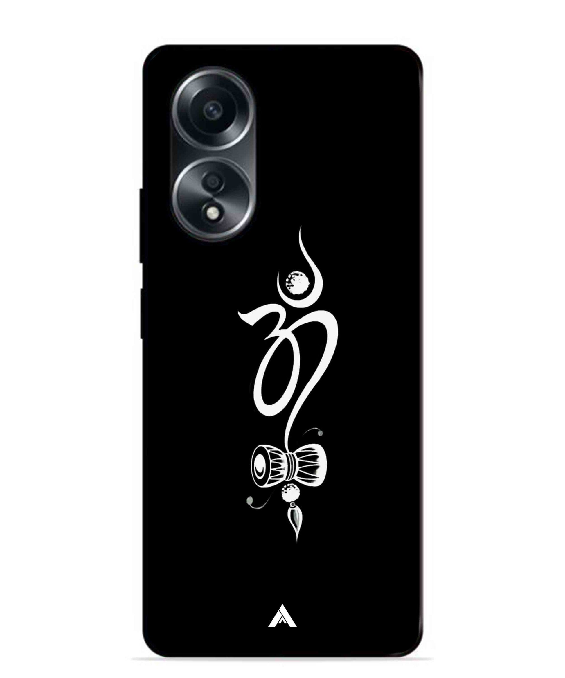 Om Namah Shivay Metal Back Cover Phone Case for Oppo A58