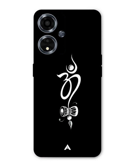 Om Namah Shivay Metal Back Cover Phone Case for Oppo A59