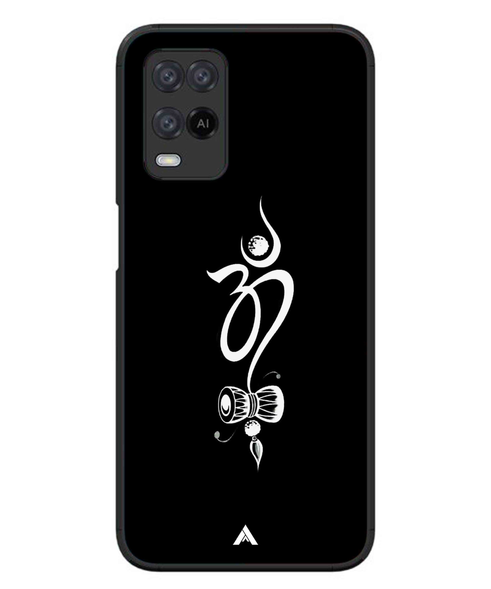 Om Namah Shivay Metal Back Cover Phone Case for Oppo A74