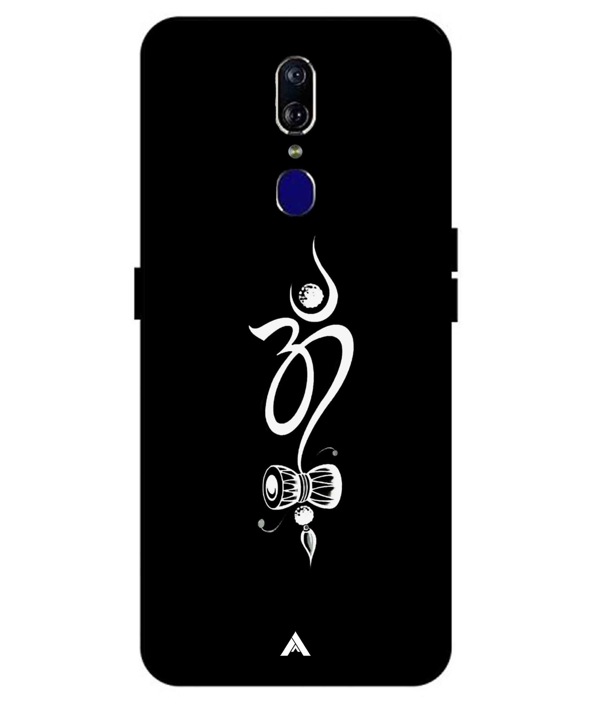 Om Namah Shivay Metal Back Cover Phone Case for Oppo F11