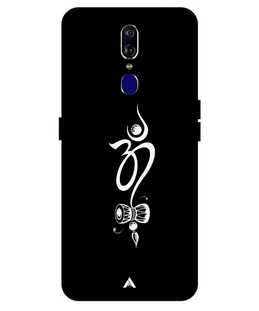 Om Namah Shivay Metal Back Cover Phone Case for Oppo F11