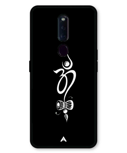 Om Namah Shivay Metal Back Cover Phone Case for Oppo F11 Pro