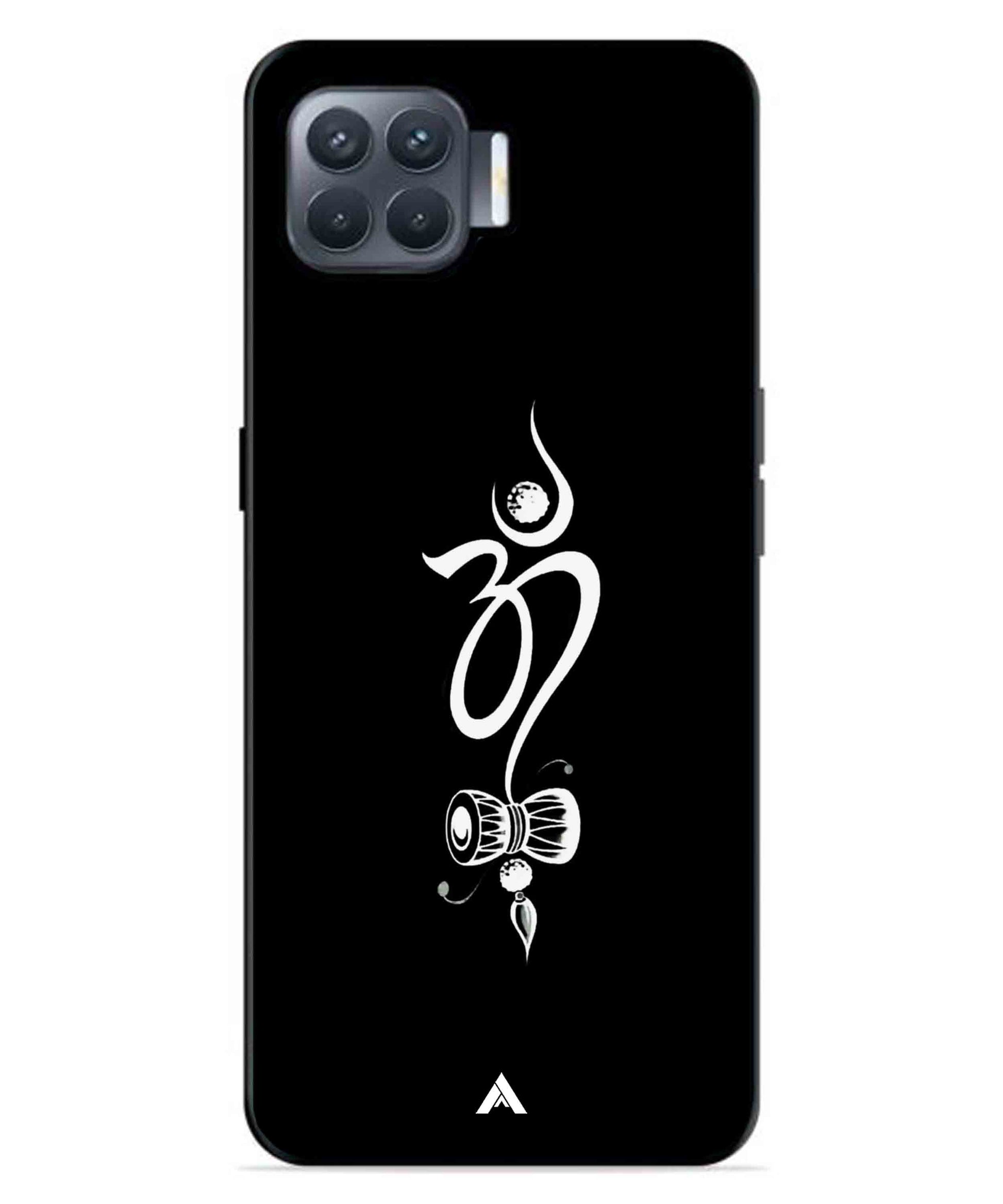 Om Namah Shivay Metal Back Cover Phone Case for Oppo F17 Pro