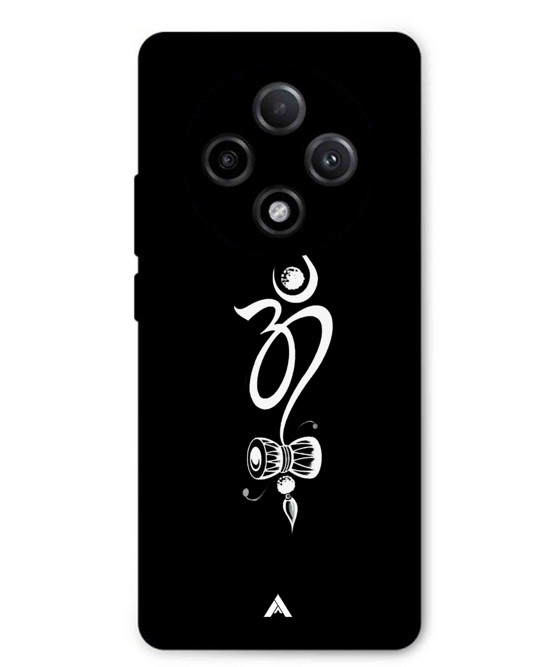 Om Namah Shivay Metal Back Cover Phone Case for Oppo F27 Pro Plus