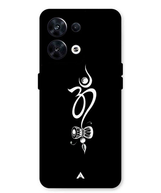 Om Namah Shivay Metal Back Cover Phone Case for Oppo Reno 10