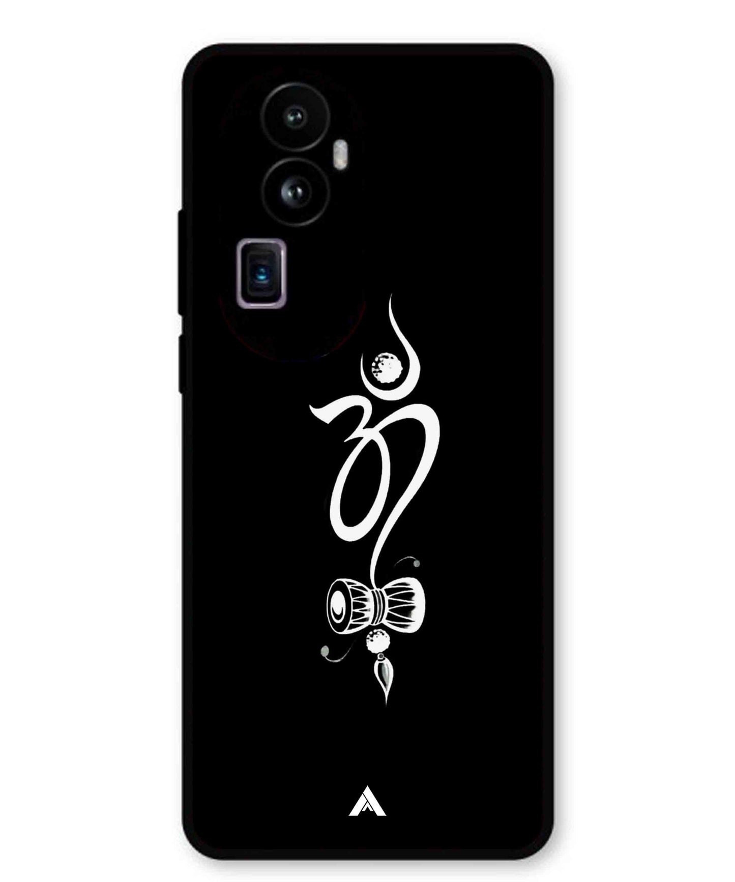 Om Namah Shivay Metal Back Cover Phone Case for Oppo Reno 10 Pro Plus