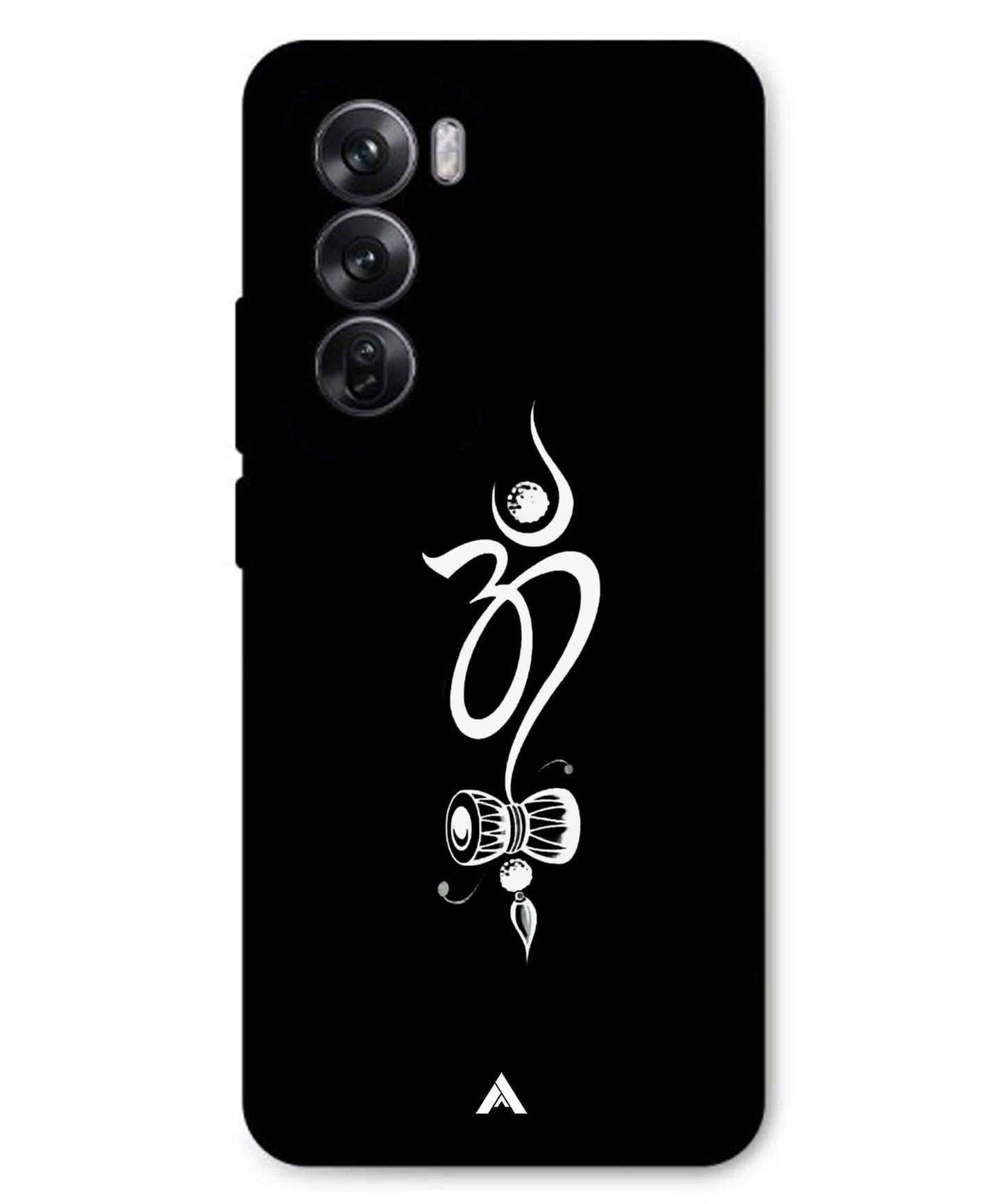 Om Namah Shivay Metal Back Cover Phone Case for Oppo Reno 12