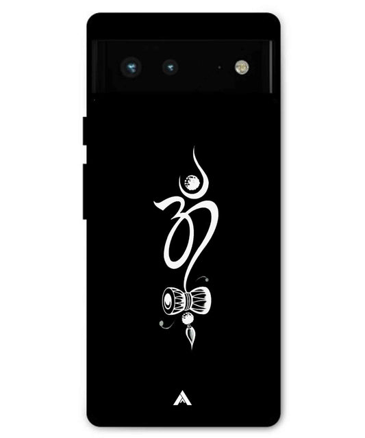 Om Namah Shivay Metal Back Cover Phone Case for Pixel 6 Pro