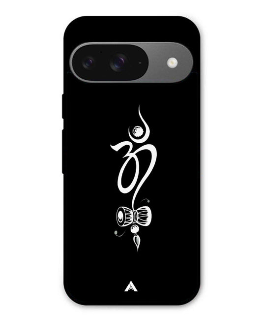 Om Namah Shivay Metal Back Cover Phone Case for Pixel 9