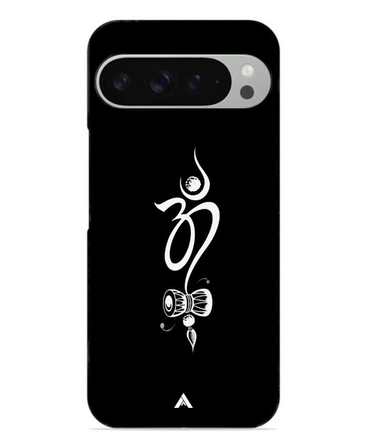 Om Namah Shivay Metal Back Cover Phone Case for Pixel 9 Pro