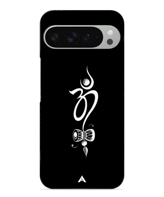 Om Namah Shivay Metal Back Cover Phone Case for Pixel 9 Pro XL
